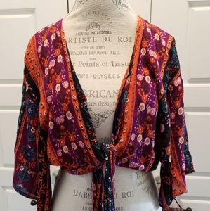 PATRONS OF PEACE BOHO TOP